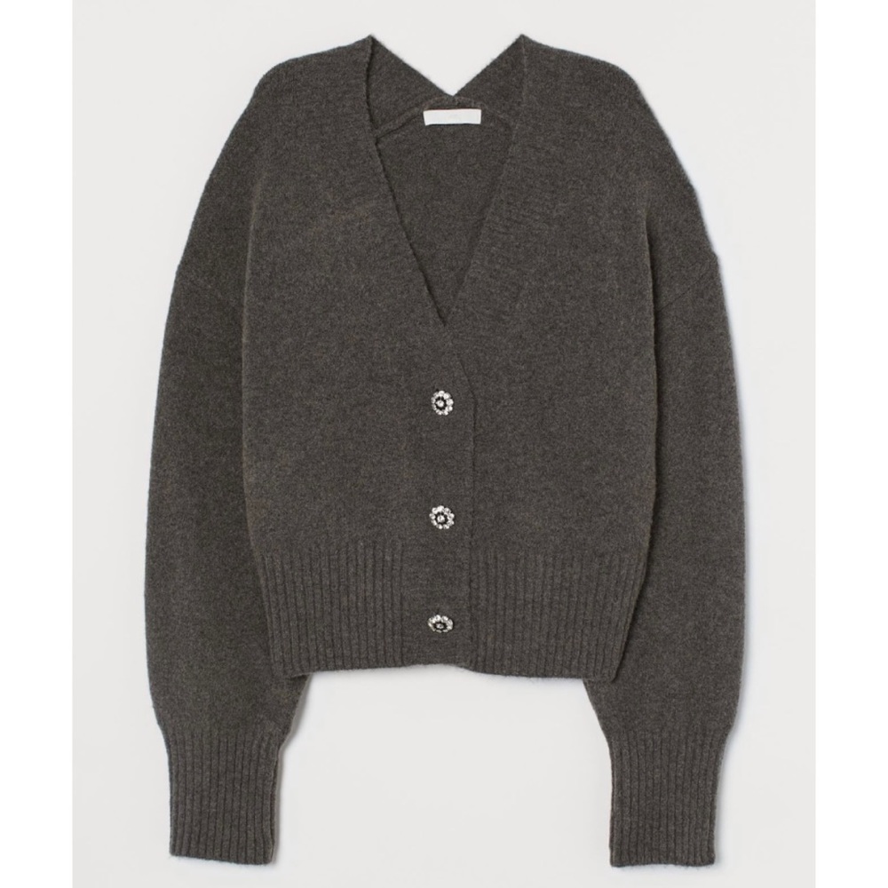 H&M Rhinestone Button Cardigan - Picture 10 of 12
